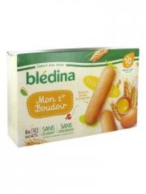Blédina Mon 1Er Boudoir 120 g Dès 10 Mois - Boîte 6 sachets de 4 boudoirs