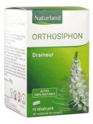 Naturland Ortie Bio 60 Gélules végétales - Pot 75 végécaps