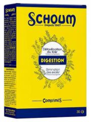 Les 3 Chênes Schoum Digestion - Comprime - Boîte 30 comprimés