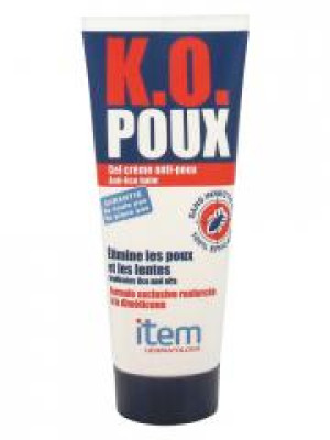 Item Dermatologie Item Gel Crème K.o. Poux 100 ml - Tube 100 ml