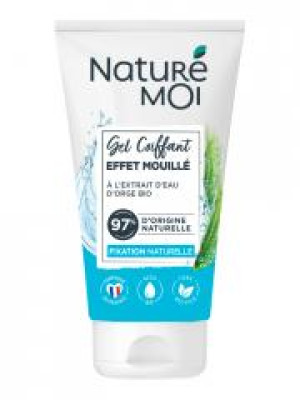 Naturé Moi Gel Cheveux Coiffant Fixation Naturelle Effet Mouillé 150 ml - Tube 150 ml