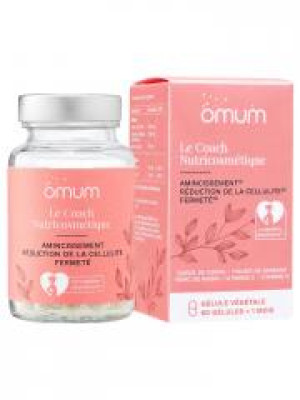 Omum le Coach Nutricosmétique : Complément Alimentaire Pour Affiner la Silhouette - 60 Gélules - Pot 60 gélules