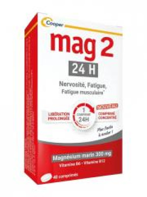 MAG 2 24H x40 - Boîte 40 comprimés