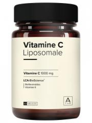 A-Lab Vitamine c Liposomale 1000 mg Vitalité Anti-Fatigue Antioxydant Assimilation Renforcée 60 Gélules - Pot 60 gélules