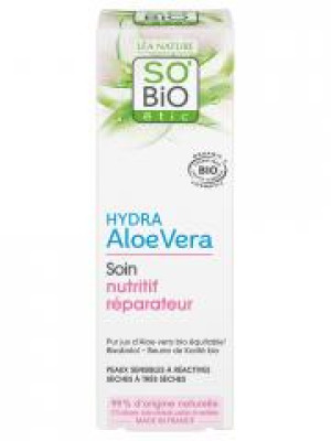 Léa Nature SO BIO étic Hydra Aloe Vera Soin Nutritif Réparateur Biologique 50 ML - Tube 50 ml