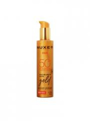 Nuxe Sun Gold Huile Solaire Or SPF50 150 ml - Flacon-Pompe 150 ml
