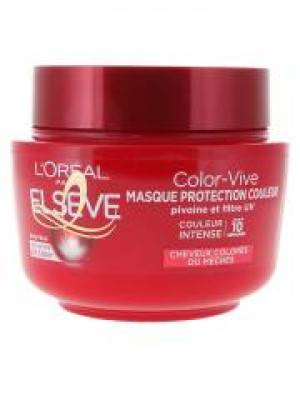 L'Oréal Paris Elseve Color Vive Masque Protection Couleur Cheveux Colorés ou Méchés 310 ml - Pot 310 ml