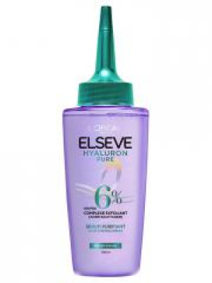 L'Oréal Paris Elseve Hyaluron Pure Sérum Purifiant Complexe Exfoliant Racines Grasses 102 ml - Flacon Applicateur 102 ml