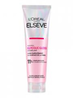 L'Oréal Paris Elseve Glycolic Gloss Démêlant Cheveux Ternes et Poreux 150 ml - Tube 150 ml