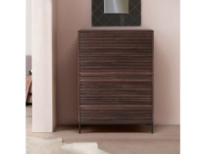 Loft24 G Commode 4 Laden Notenhout