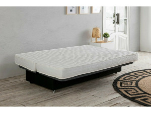 VS Venta-stock Klikklakmatras 130x200 cm voor slaapbank, 13 cm hoog, Strech-stof