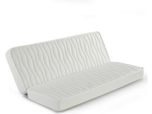 VS Venta-stock Klikklakmatras 130x190 cm voor slaapbank, 13 cm hoog, Strech-stof.