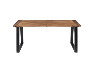 vidaxl Mesa de comedor madera maciza de acacia 180x90 cm