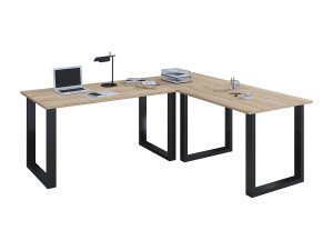 VCM U Bureau hoek bureau 190x190x80