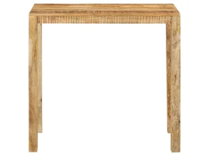 vidaxl Mesa alta de bar madera maciza de mango 112x55x108 cm