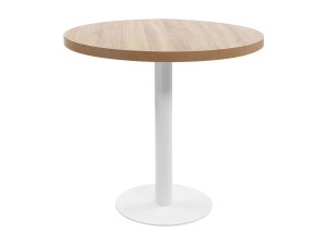 vidaxl Bistrotafel 80 cm MDF lichtbruin
