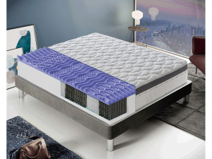 I Love Sleep Pocketvering- en traagschuimMatras - 13 comfortzones - Hoog 27 cm 90x200