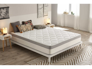 Spring Max met Zakveren 22cm Pocketveren Matras, 120 x 190 cm -Moonia
