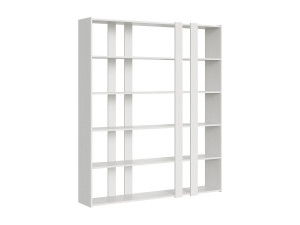 ITAMOBY Open boekenkast Kato A Eiken wit