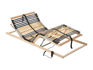 vidaxl Lattenbodem met 42 latten 7 zones elektrisch 90x200 cm