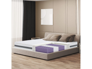 The White Stone Matras 135 x 190 Pocketveren en Memory   Hoogte 20 cm
