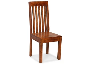 vidaxl Sillas de comedor 4 unidades madera maciza moderna