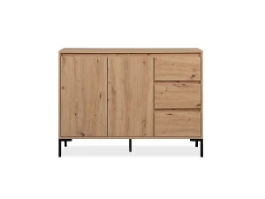 Calicosy Buffet 2 puertas 3 cajones y 1 estante L120 cm - PLOCK