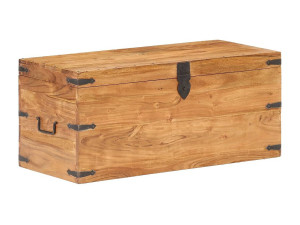vidaxl Kist 90x40x40 cm massief acaciahout