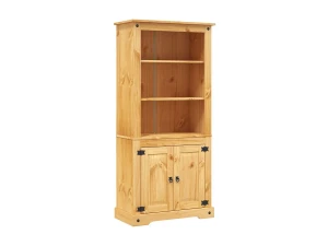vidaxl Aparador Corona Range de pino mexicano 80x40x170 cm
