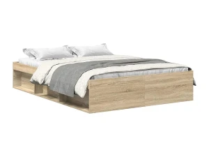 vidaxl Estructura de cama roble Sonoma 150x200 cm