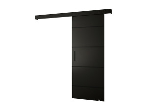 Abiks Möbel Schuifdeuren Salwador IV 90x204 cm (Zwart / Zwart / Zwart)