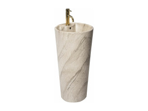 Vrijstaande Wastafel Rea Blanka Natural Matt Beige
