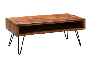 salontafel 100x40x50 cm Sheesham massief houten /