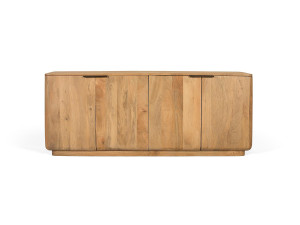 Giner y colomer Dressoir van mangohout, rustieke moderne stijl - 70x175x45