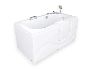 ELITESHOPPING Bañera de hidromasaje con puerta de acceso y apertura derecha de 153 x 76 cm – Pansy