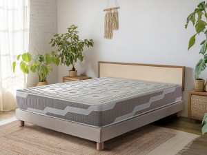 Latexmatras DORMISSIMO LATEX ORGANIC 200X200 Hoogte 25 cm