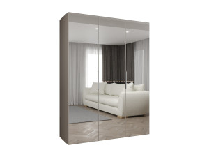 Abiks Möbel Draaideurkast Marbella 3 202/150/52 3-deurs (kasjmier/kasjmier)
