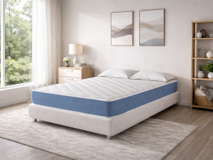 Schuimmatras 160X200 AURUM, Hoogte 16 CM BED MONTESSORI, Ergonomisch en ademend