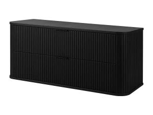 ELEGANCE Móvel suspenso sob lavatório 41,5 × 120,4 × 51,7 cm preto