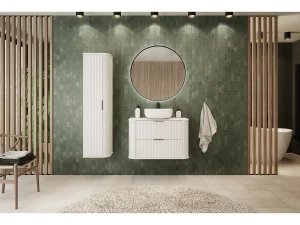 ELEGANCE Móvel suspenso sob lavatório 41,5 × 100,4 × 51,7 cm branco