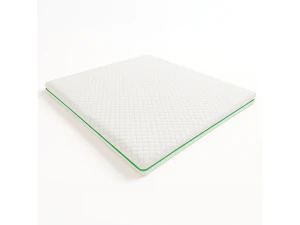 The White Stone Topper matrimonial 180 x 200 Memory Foam Breeze 9 zonas   Altura 5 cm   Hecho en Italia