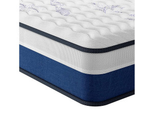 Tight Top Matras 120x190cm, Dikte 26cm, Wave, 7-Zone Pocketveren, Multi-Density Memory Foam, Ergonomisch en Hypoallergeen
