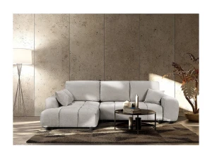Habitat et jardin Sofá cama esquinero izquierdo en tejido chenilla "Verneuil" - 3 plazas - Beige