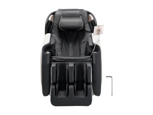 Poltrona de Massagem SucceBuy com Calha SL, Poltrona de Relaxamento e Massagem Reclinável 3D, Zero Gravity, 18 Modos Automáticos, Aquecimento, com