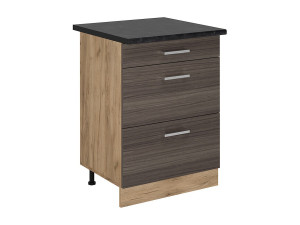 Vicco Keukenonderkast edel grijs 60x60x81.6 r-line