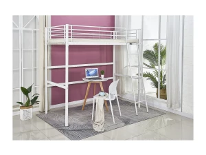 Habitat et jardin Cama mezzanine "Alora" - 90 x 190 cm - Blanco