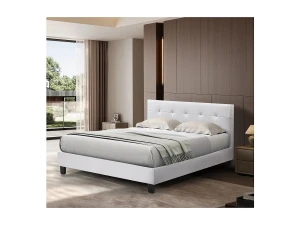 Habitat et jardin Cama "Julia" color Blanco - 140 x 190 cm