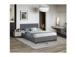 Habitat et jardin Cama en PVC "Carla" - 180 x 200 Gris