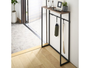 Yamazaki Metalen en houten ingangstafel - L60 cm