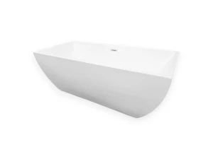 ELITESHOPPING Bañera exenta ovalada blanca 170 x 75 cm – Destiny